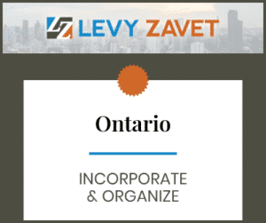 Ontario Incorporate & Organize