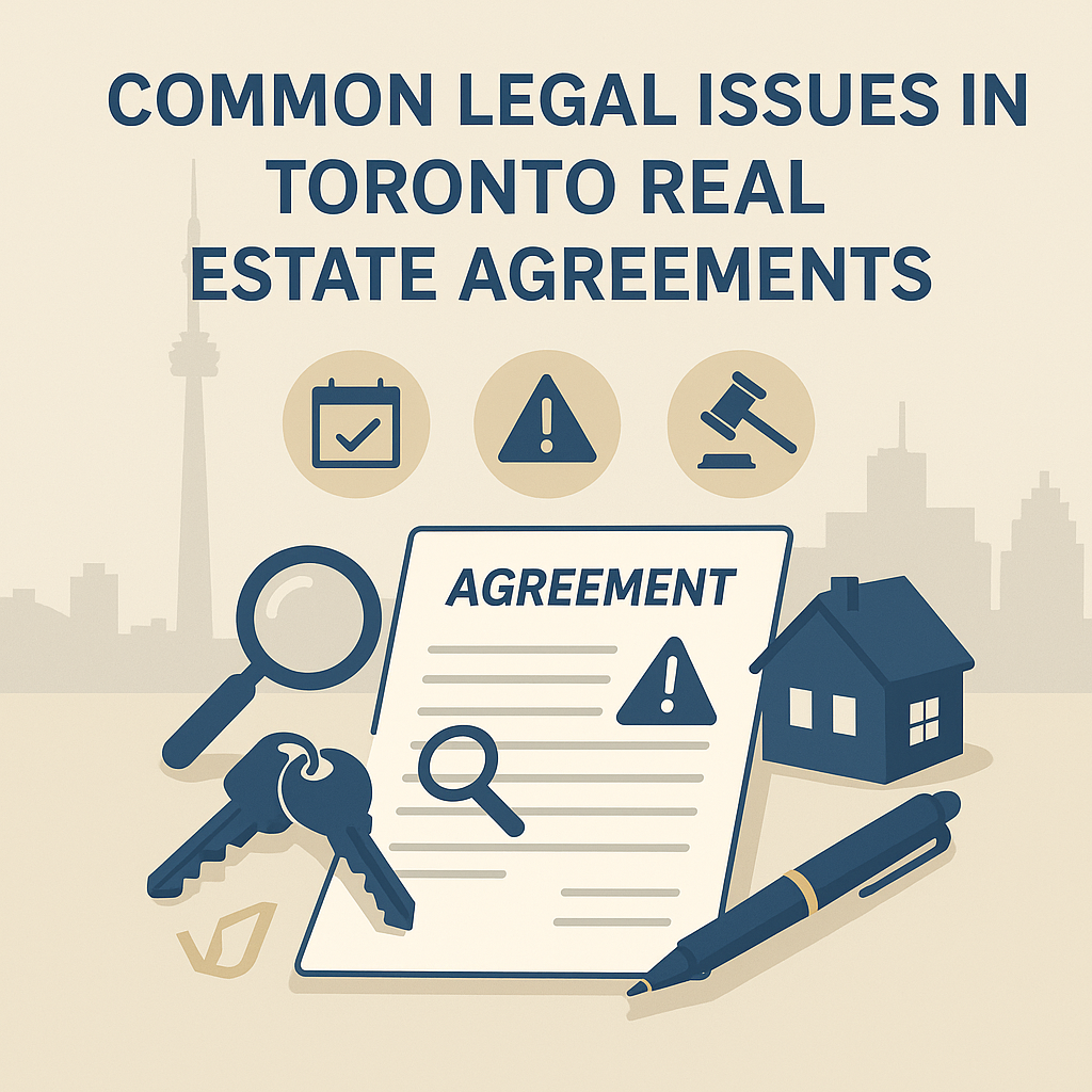 Common Real Estate Agreement Issues by Levy Zavet PC Lawyers